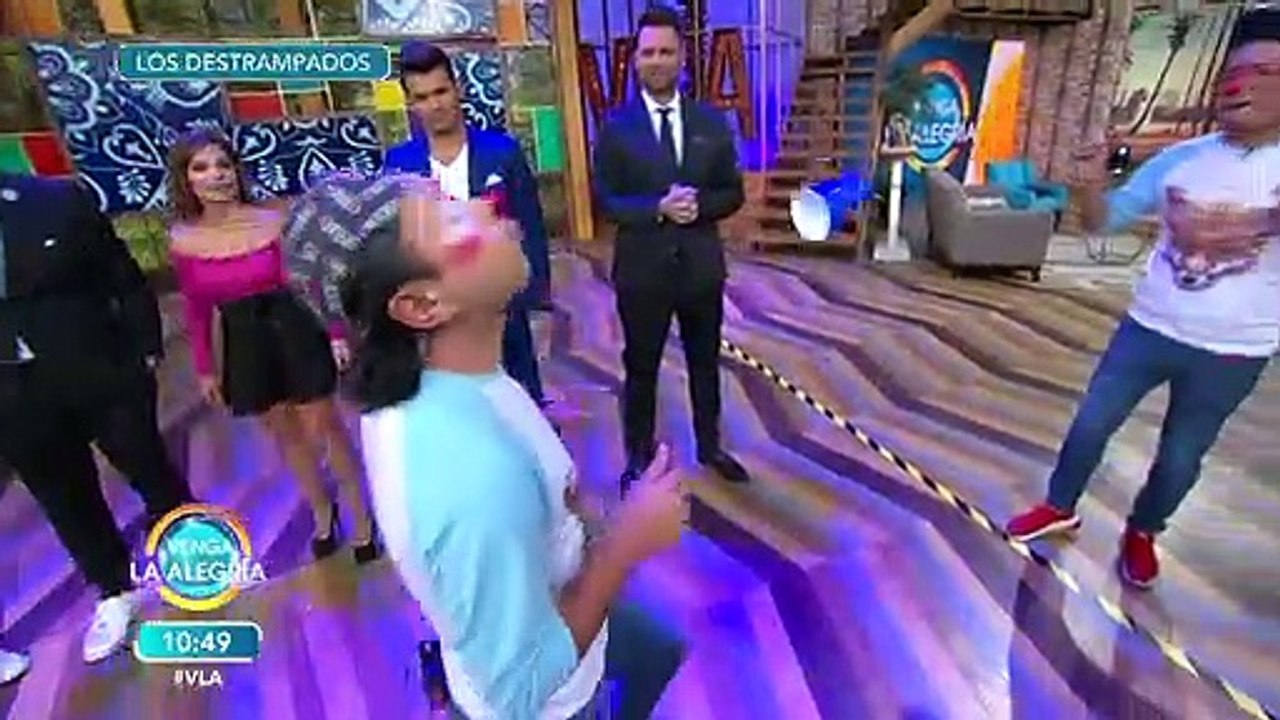 ¡Los Destrampados retaron a los conductores a unas peculiares carreritas! | Venga La Alegría