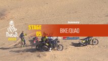 Dakar 2020 - Stage 5 (Al Ula / Ha’il) - Bike/Quad Summary