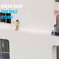 Küçük kızın tehlikeli oyunu!