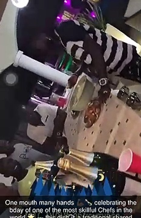 Quand Emmanuel Adebayor organise une "Akoumé Party" avec ses amis