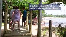 Restaurante flutuante ou pé na areia Escolha o seu destino no verão