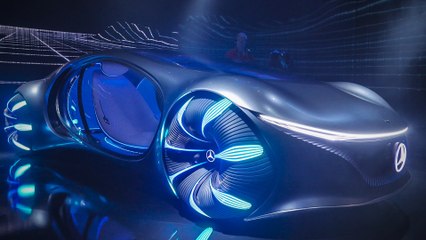 L'incroyable concept-car Avatar de Mercedes-Benz - CES 2020