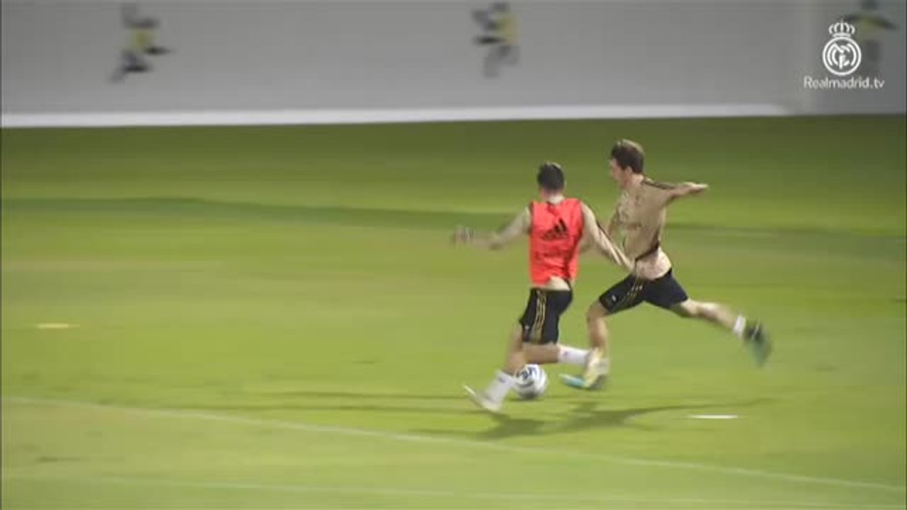 Gimnasio y campo para el entrenamiento del Real Madrid