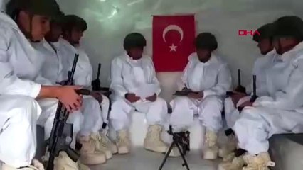 Zonguldak mehmetçik, öğrencilerin mektubuna cevap verdi