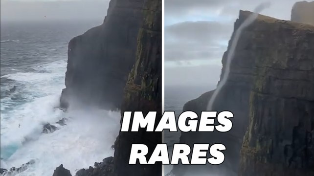 Voici le moment exact de la formation d'une trombe marine