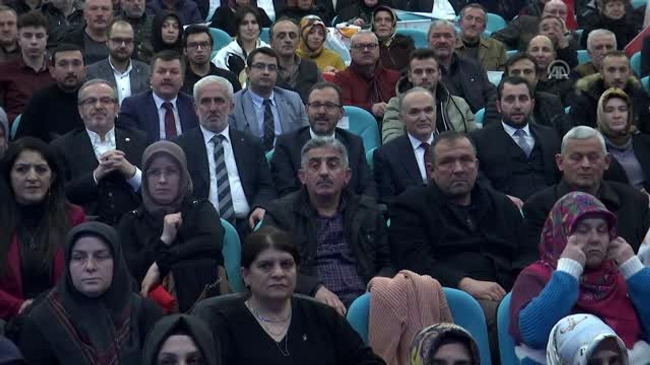 Bakan Kasapoğlu, Düzce Genişletilmiş Danışma Meclisi Toplantısı'na katıldı