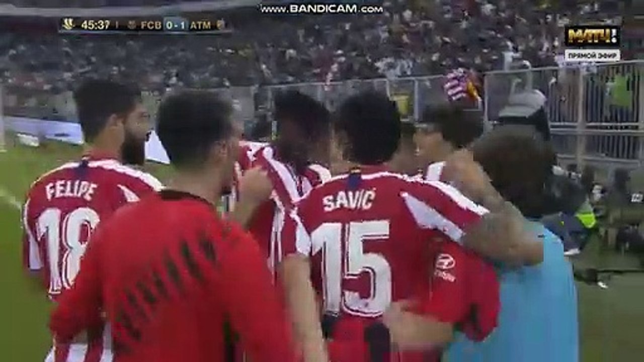 Barcelona vs Atletico Madrid 0-1 Koke Goals 2020