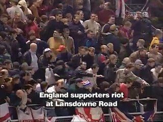 Ireland v England Riots 1995 (HQ)