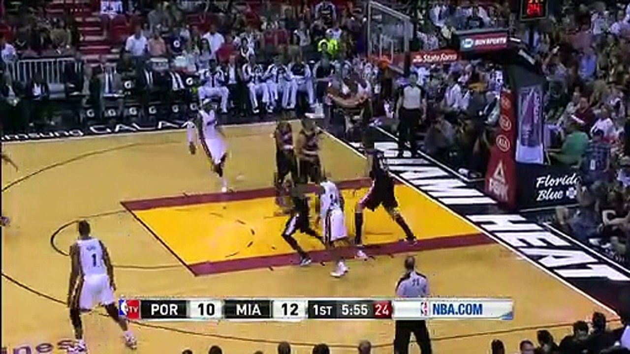 Portland Trail Blazers 91 - 93 Miami Heat