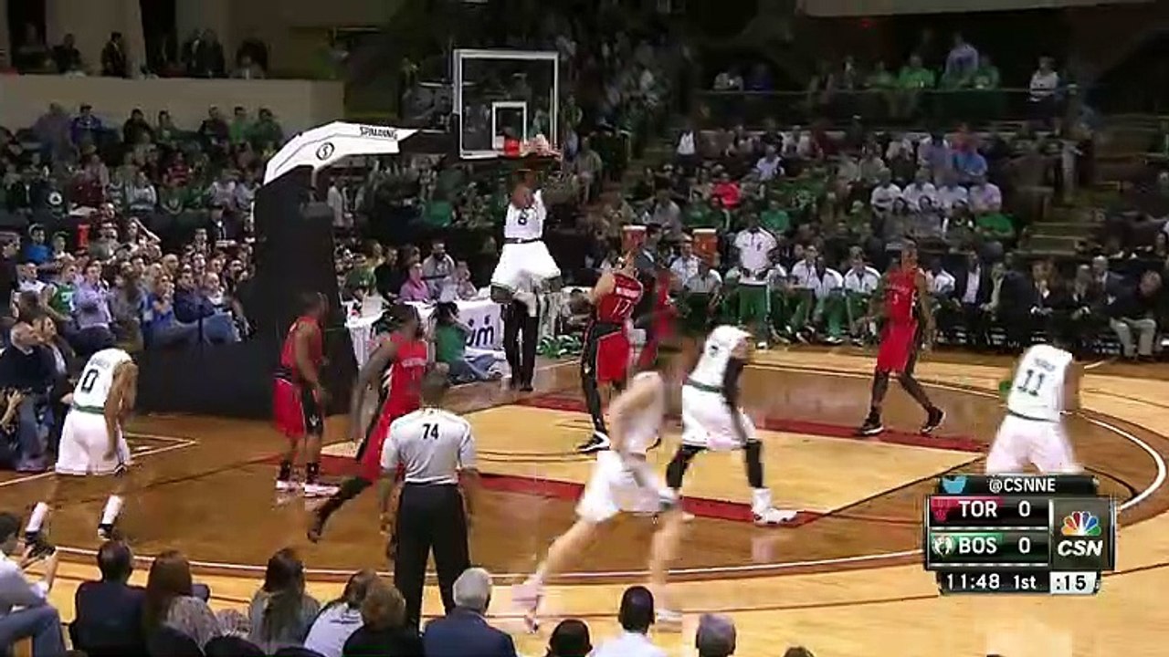 Preseason: Toronto Raptors 92-89 Boston Celtics