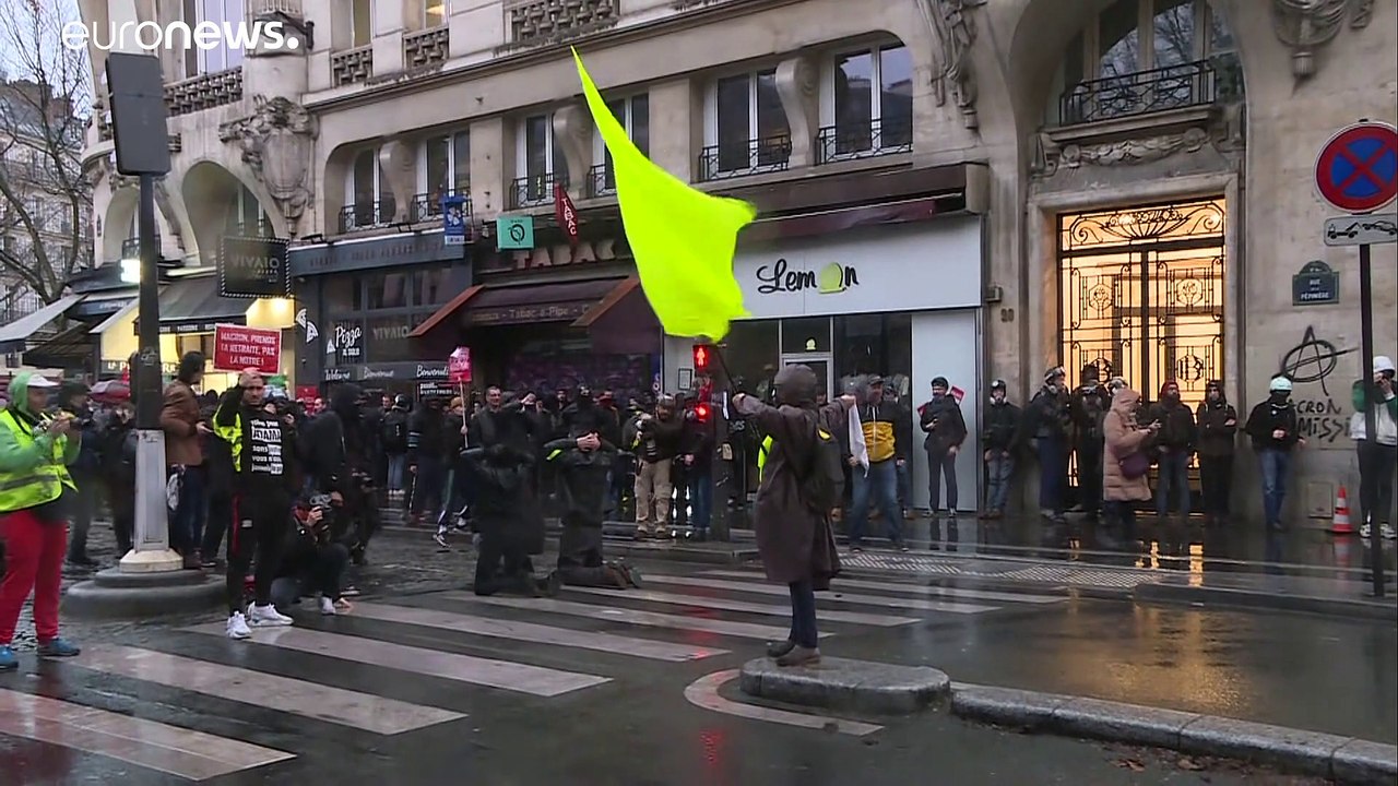 Massenprotest in Paris
