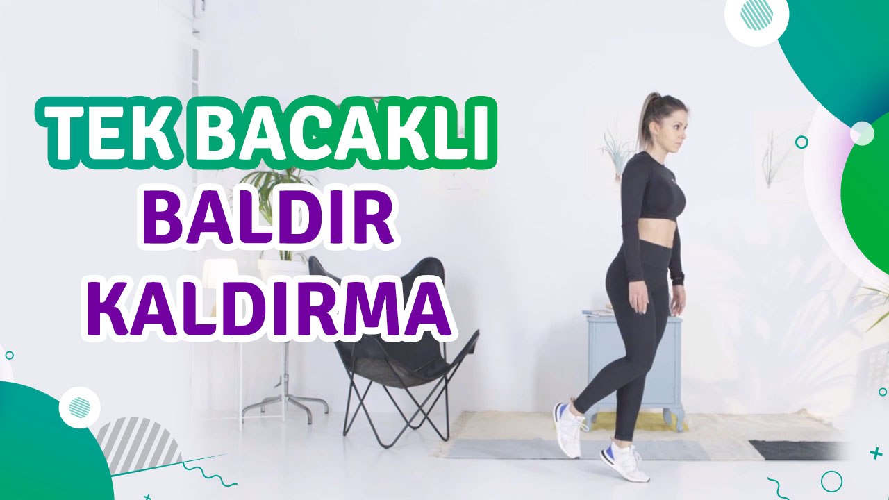 Tek bacaklı baldır kaldırma - Sporcuyum