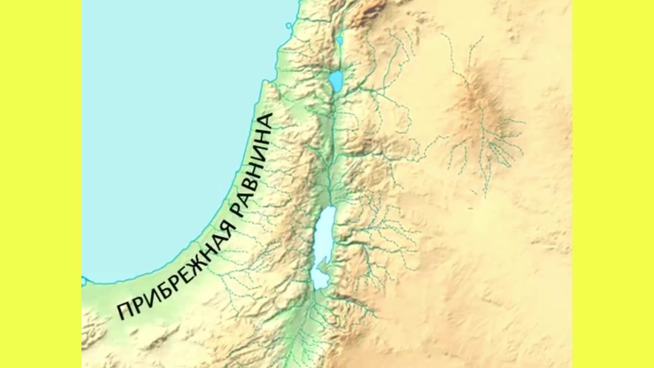 Мир Библии - 01.  "География, климат и сельское хозяйство Палестины"