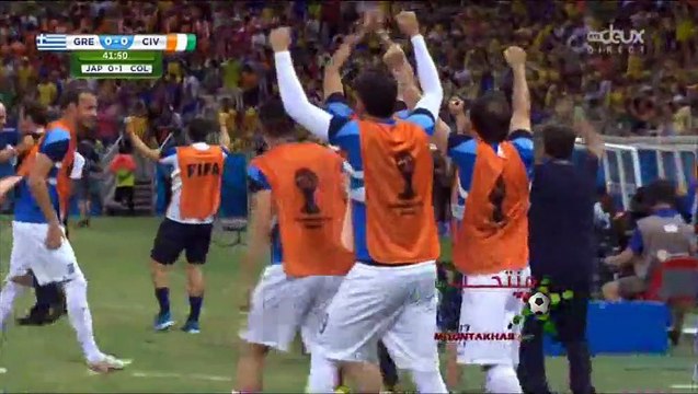 Komşudan son dakika vurgunu! Yunanistan 2-1 Fildişi Sahili