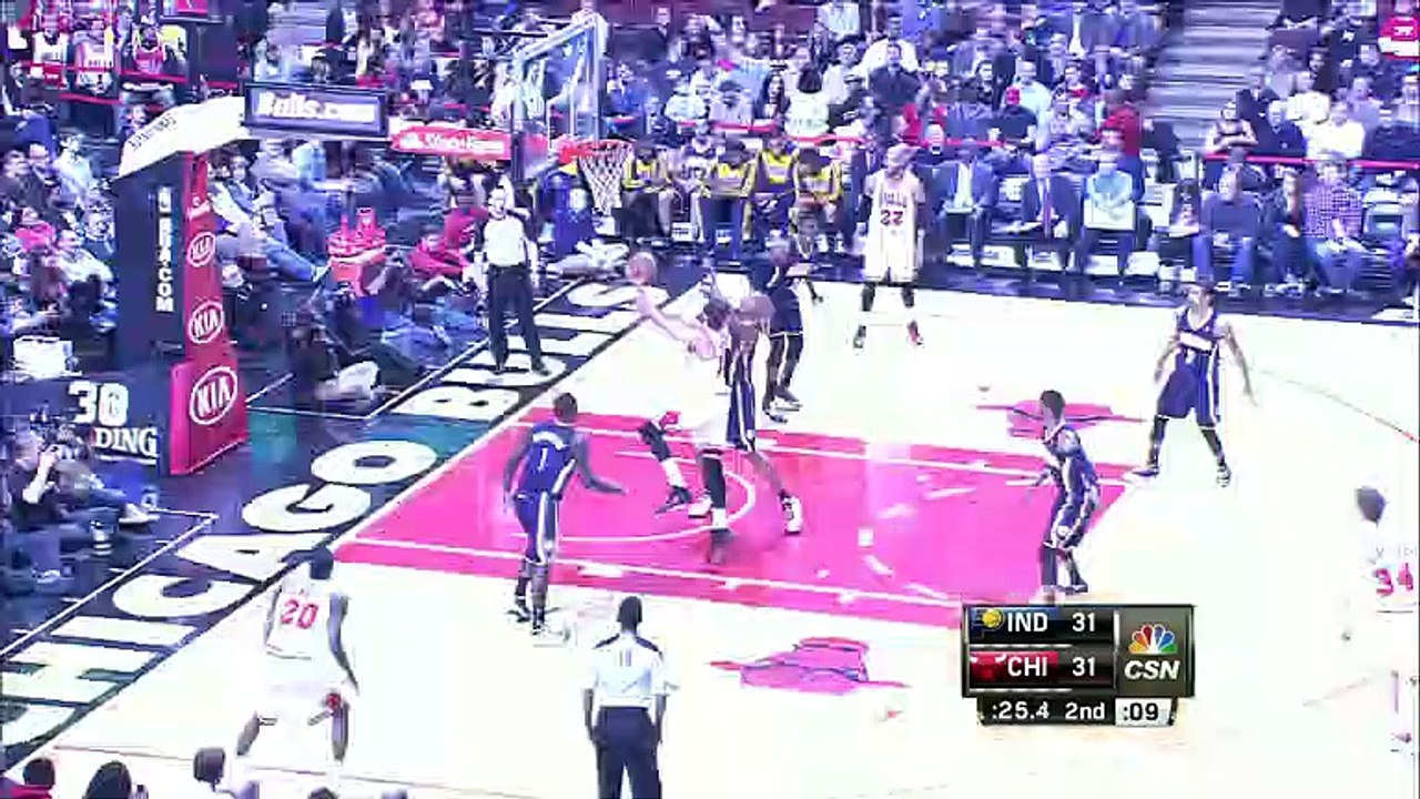 Indiana Pacers 77 - 89 Chicago Bulls