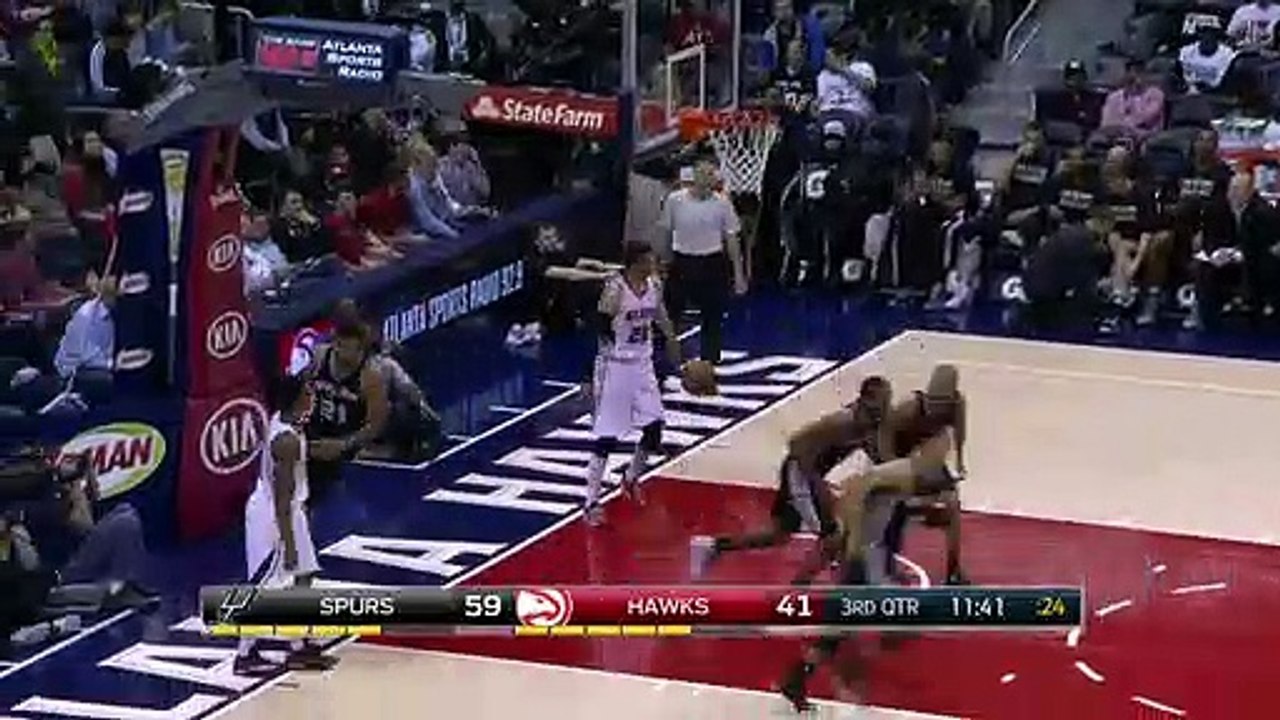 San Antonio Spurs 114-95 Atlanta Hawks