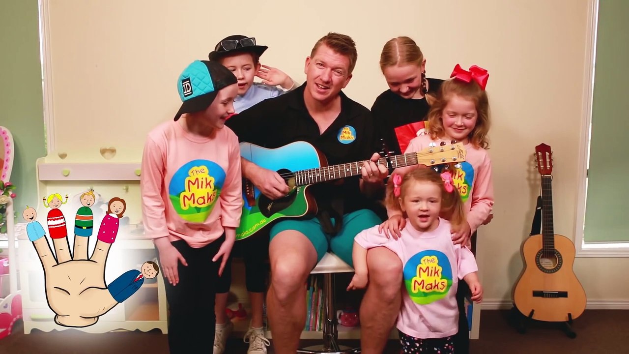 The Finger Family Song | Nursery Rhymes Sing-a-long with Al | Music For Children