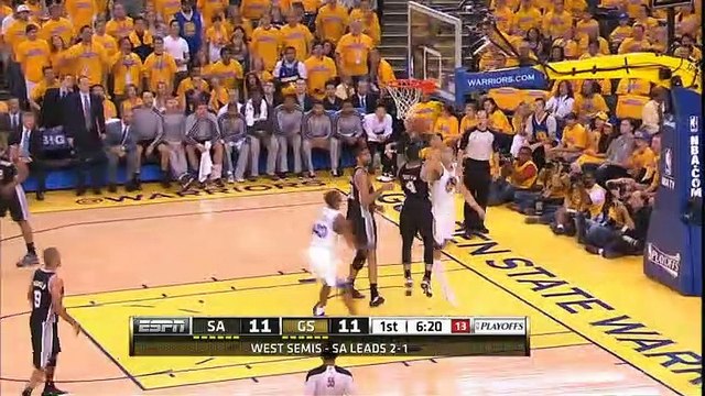 San Antonio Spurs 87-97 Golden State Warriors