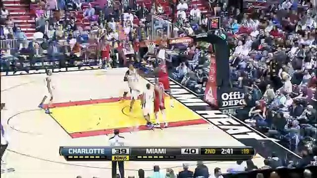 Charlotte Bobcats 94-99 Miami Heat