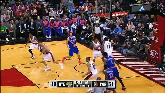 New York Knicks 91-102 Portland Trail Blazers