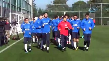 Trabzonspor'da Sosa ve Esteban kampa katıldı