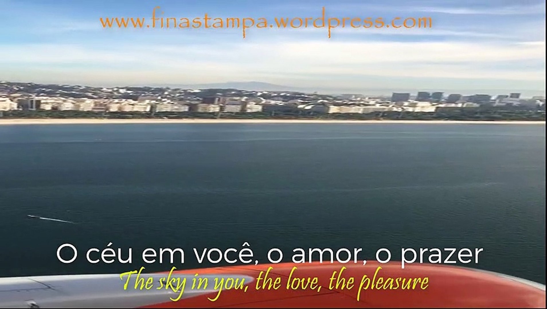 Paixão por poesias - Flying away with you