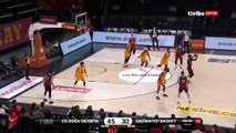 Galatasaray Doga Sigorta vs Gaziantep Basketbol Özet 04.01.2020