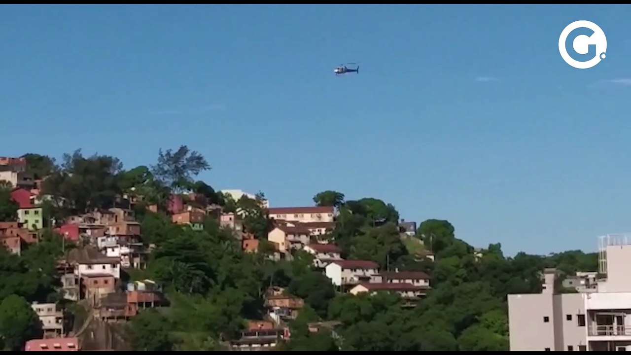 Bandidos trocam tiros com a PM no Morro do Jaburu, em Vitória