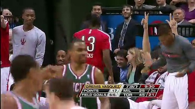 Milwaukee Bucks 100 - 110 Toronto Raptors