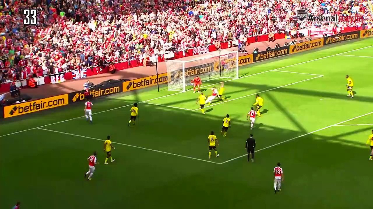 Awesome Ozil assist compilation - part two
