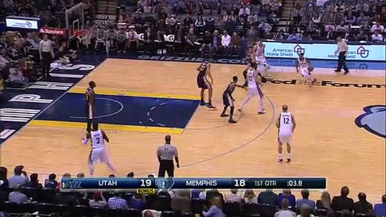 Utah Jazz 93-82 Memphis Grizzlies