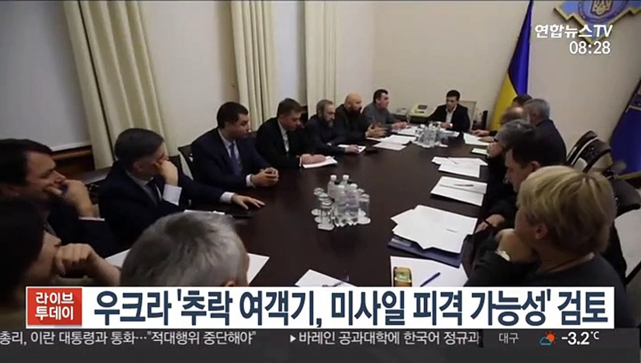 우크라 '추락 여객기, 미사일 피격 가능성' 검토