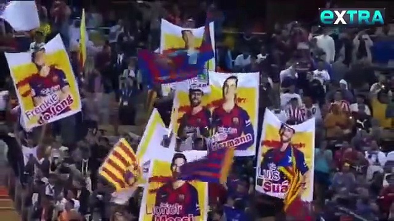 ملخص كامل  مباراه برشلونه واتلتيكو مدريد 2 - 3 ريمونتادا مجنونه لاتلتيكو و فضيحه برشلونه وهدف ميسي