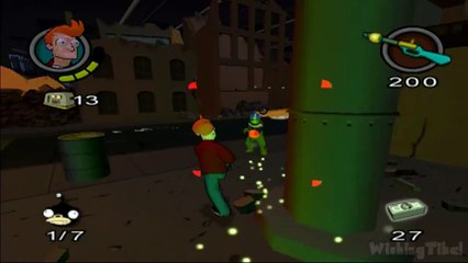 下载视频: Futurama Walkthrough Part 4 (PS2, XBOX) Level 4: Old New York