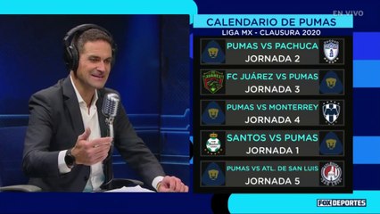 Tải video: FOX Sports Radio: ¿Hay conflictos internos en los Pumas?