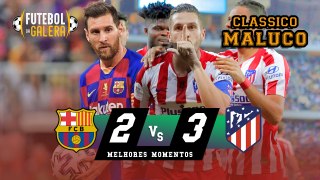 Barcelona 2 x 3 Atlético de Madrid | ATLÉTI NA FINAL | Melhores Momentos | HD 09/01/2020