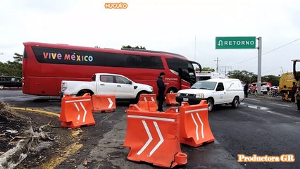 Fallece menor arribar de un autobus