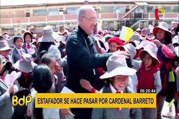 Estafador pidió donaciones por más de 22 mil soles a nombre del cardenal Barreto