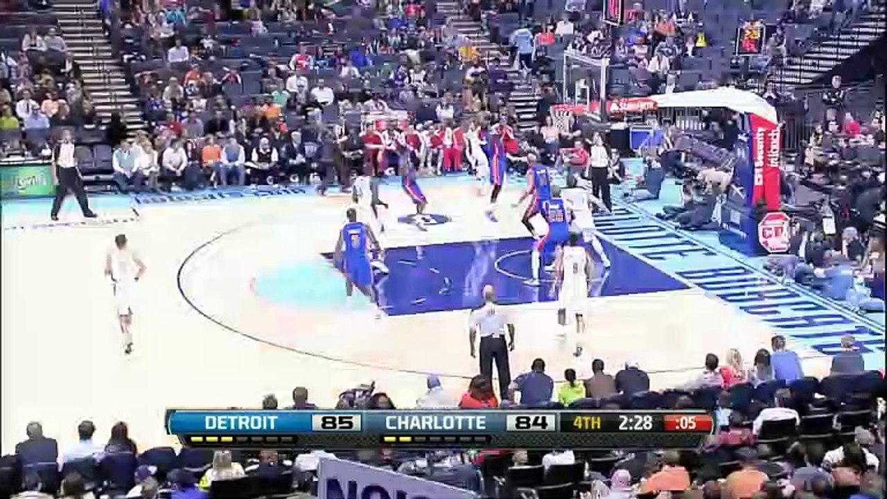 Detroit Pistons 92-91 Charlotte Bobcats