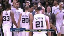 Memphis Grizzlies 117-116 San Antonio Spurs