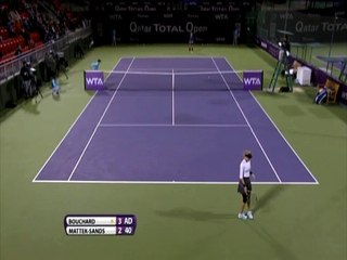 Mattek-Sands 2-0 Bouchard