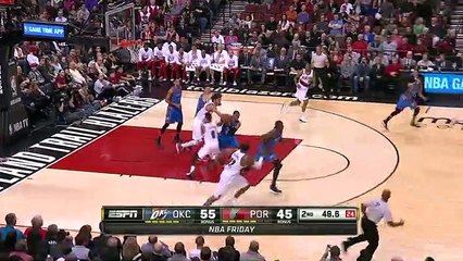 Oklahoma City Thunder 112-115 Portland Trail Blazers