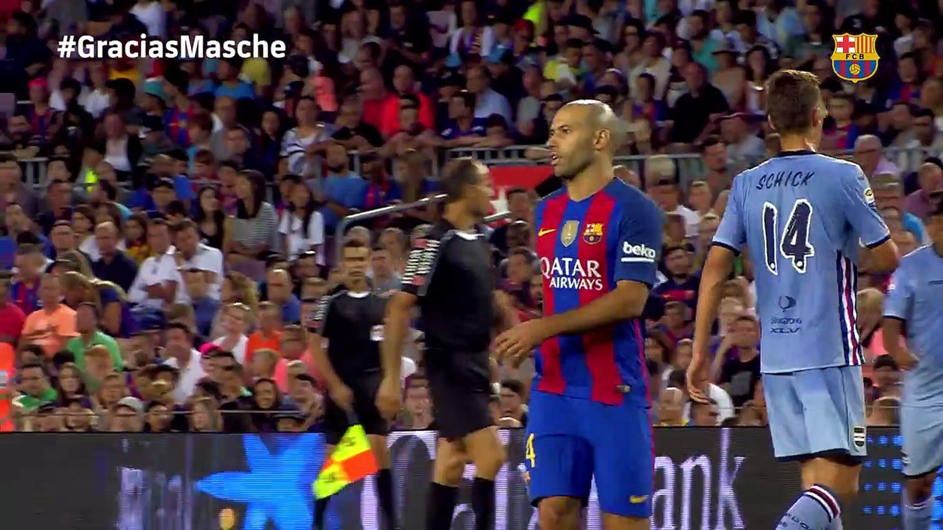 ⁣Javier Mascherano's greatest Barça moments