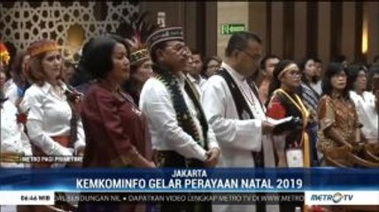 Kemenkominfo Gelar Perayaan Natal 2019