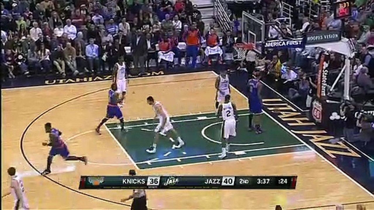 New York Knicks 92 - 83 Utah Jazz