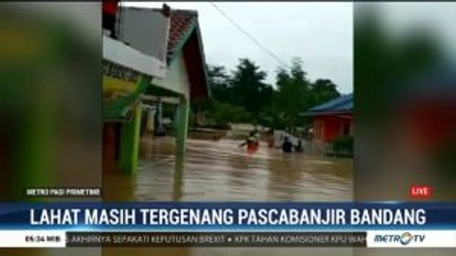 Ratusan Rumah di Lahat Terendam Banjir