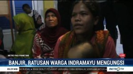 Banjir di Indramayu, Ratusan Rumah Terendam Banjir
