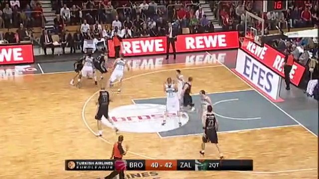 Brose Baskets 80-84 Zalgiris Kaunas