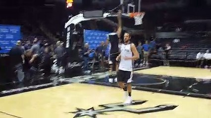 Tim Duncan 1. maç için antrenmanları tamamladı!