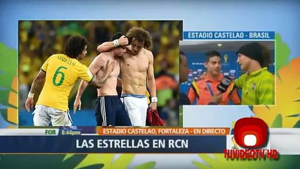 Bir teselli ver... James Rodriguez ve David Luiz